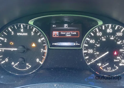 2017 Nissan Altima 2.5 Sl из США, поврежденный, VIN 1N4AL3AP6HC222809